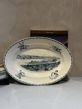 Plat ovale ancien d'occasion  Gouvieux