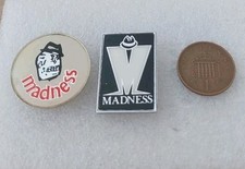 Madness vintage badges for sale  SUTTON