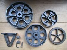 Usado, RODAS DE EIXO DE MESA CARRINHO DE MÓVEIS RÚSTICOS INDUSTRIAIS ANTIGOS DE FERRO FUNDIDO  comprar usado  Enviando para Brazil