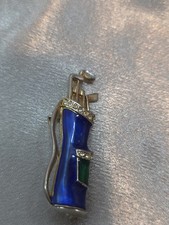 Vintage brooch golf for sale  SKIPTON