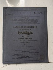 General directions operation for sale  WARRINGTON
