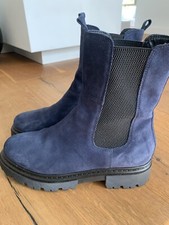 Stiefeletten blau wildleder gebraucht kaufen  Vechta