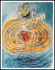 Roberto MATTA : Hommage à Dorothea TANNING, lithographie originale 1977 comprar usado  Enviando para Brazil