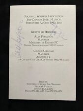 Football writers association for sale  SALISBURY