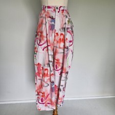 Miranda Skoczek x Gormsn Shiva Loca Multicolour Denim Graffiti Jeans Size 6 na sprzedaż  Wysyłka do Poland