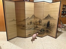 Antique japanese painted for sale  Rancho Palos Verdes