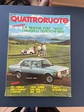 Rivista quattroruote giugno usato  Canelli
