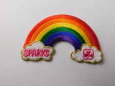 GIRL GUIDES SCOUTS CANADA PATCH SPARKS RAINBOW   BADGE COLLECTOR na sprzedaż  Wysyłka do Poland