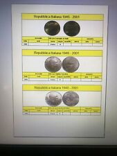 Inventario monete repubblica usato  Cologno al Serio