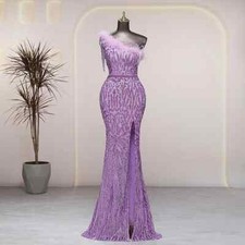 Vestido de formatura roxo sexy vestidos de noite de luxo festa de casamento formal vestido de noiva comprar usado  Enviando para Brazil