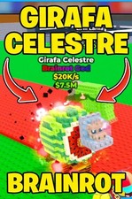 🌟STEAL A BRAINROT GIRAFA CELESTRE🌟 - ⚡️ENTREGA RÁPIDA⚡️ comprar usado 🌟STEAL A BRAINROT GIRAFA CELESTRE🌟 - ⚡️ENTREGA RÁPIDA⚡️ comprar usado  Enviando para Brazil