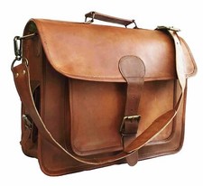 Bolsa satchel masculina couro genuíno vintage carteiro laptop pasta marrom, usado comprar usado Bolsa satchel masculina couro genuíno vintage carteiro laptop pasta marrom, usado comprar usado  Enviando para Brazil