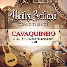 Medina Artigas CAVAQUINHO 4 cordas aço - ferida de aço inoxidável (1290) comprar usado  Enviando para Brazil