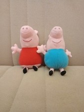 Coppia peluche peppa usato  Palermo
