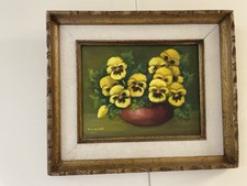 Beautiful painting yellow for sale  Brooklyn