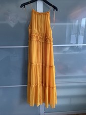 Mango maxikleid gelb gebraucht kaufen  Seeth