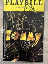 Tommy signed playbill for sale  New York
