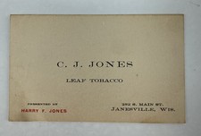 Vintage jones leaf for sale  Janesville