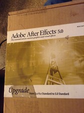 adobe after effects 5.0 upg - zapieczętowany na sprzedaż  Wysyłka do Poland