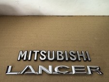 🟦EMBLEMA TRASEIRO FRETE GRÁTIS OEM 08 09 10 11 12 13 14 15 MITSUBISHI LANCER comprar usado  Enviando para Brazil