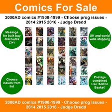 2000ad comics 1900 for sale  SKEGNESS