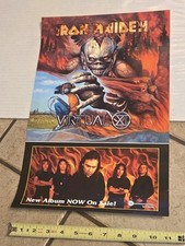 IRON MAIDEN Raro 1998 PROMO POSTER 4 Virtual XI CD PERFEITO ESTADO EUA 11x17 Nunca Exibido comprar usado  Enviando para Brazil
