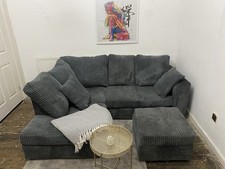 Charcoal grey corner for sale  OLDHAM