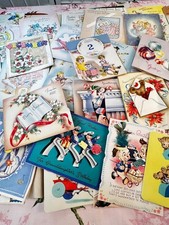 Vintage lot greeting for sale  Bedford