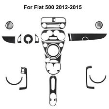 29 peças interior de fibra de carbono kit completo capa adesivo acabamento para 2012-2015 Fiat 500 comprar usado  Enviando para Brazil