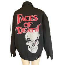 Usado, Jaqueta Faces of Death Dickies documentário de choque filme cult terror filme proibido médio comprar usado  Enviando para Brazil