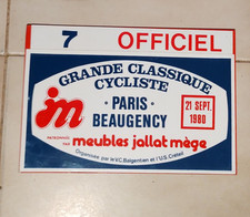 Rare plaque officiel d'occasion  Béziers