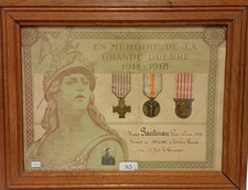 Diplôme médaille guerre d'occasion  Saint-Jean-en-Royans