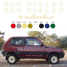 Adesivi Panda 4X4 SISLEY più 2 CANOE scritte per sottoporta stickers sportelli comprar usado  Enviando para Brazil