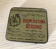 Scatola bioplastina serono usato  Italia