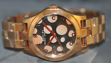 Relógio Marc Jacobs feminino Henry brilhante pop mostrador rosa ouro rosa aço MBM3268 comprar usado  Enviando para Brazil
