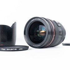 *HAZE, READ* Canon EF 28-70mm f/2.8 L USM Camera Lens w/ Covers - comprar usado  Enviando para Brazil