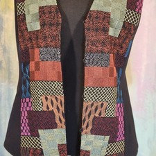 Embroidered vest orange for sale  Saint Augustine