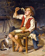 Luigi Bechi  A healthy Appitite Italian Pasta Spagetti   Wall Art  Canvas comprar usado  Enviando para Brazil