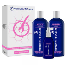 Kit normal de couro cabeludo e cabelo Mediceuticals - Feminino comprar usado  Enviando para Brazil