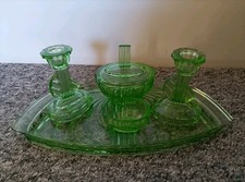 Uranium glass vintage for sale  STROUD