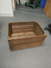 Wooden storage crate for sale  LONDON