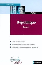 Republique livre platon d'occasion  France