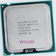 Processadores Intel Core 2 Duo E8500 SLB9K 3.16GHz LGA 775 Dual-Core para desktop CPU comprar usado  Enviando para Brazil
