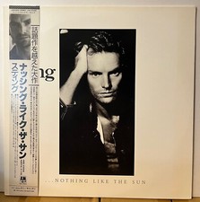 Sting ... Nothing Like The Sun Japan 2LP Vinyl Obi C35Y3203, usado comprar usado  Enviando para Brazil