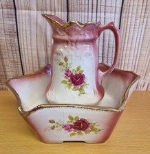 Staffordshire ironstone jug for sale  WREXHAM