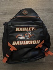 Mochila de couro vintage Harley Davidson vintage rara boa em excelente estado usado 16x14x5 comprar usado  Enviando para Brazil