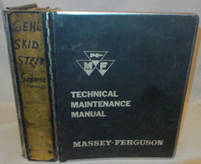Fichário manual de serviço Massey-Ferguson Gehl- SL4625 minicarregadeira trator operadores comprar usado  Enviando para Brazil