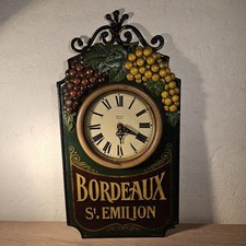 Horloge decoration bordeaux d'occasion  Ligueil