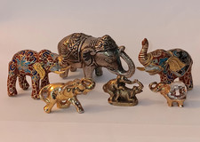 Collection elephants émail d'occasion  Igny