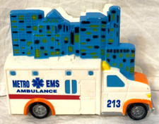 Ímã clipe geladeira vintage usado ACME metro EMS ambulância comprar usado  Enviando para Brazil